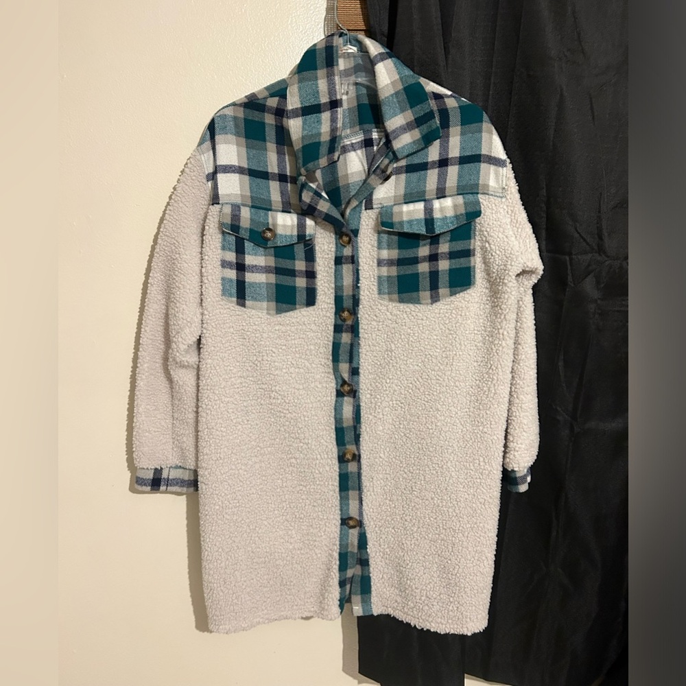 Woman’s fleece dress/jacket